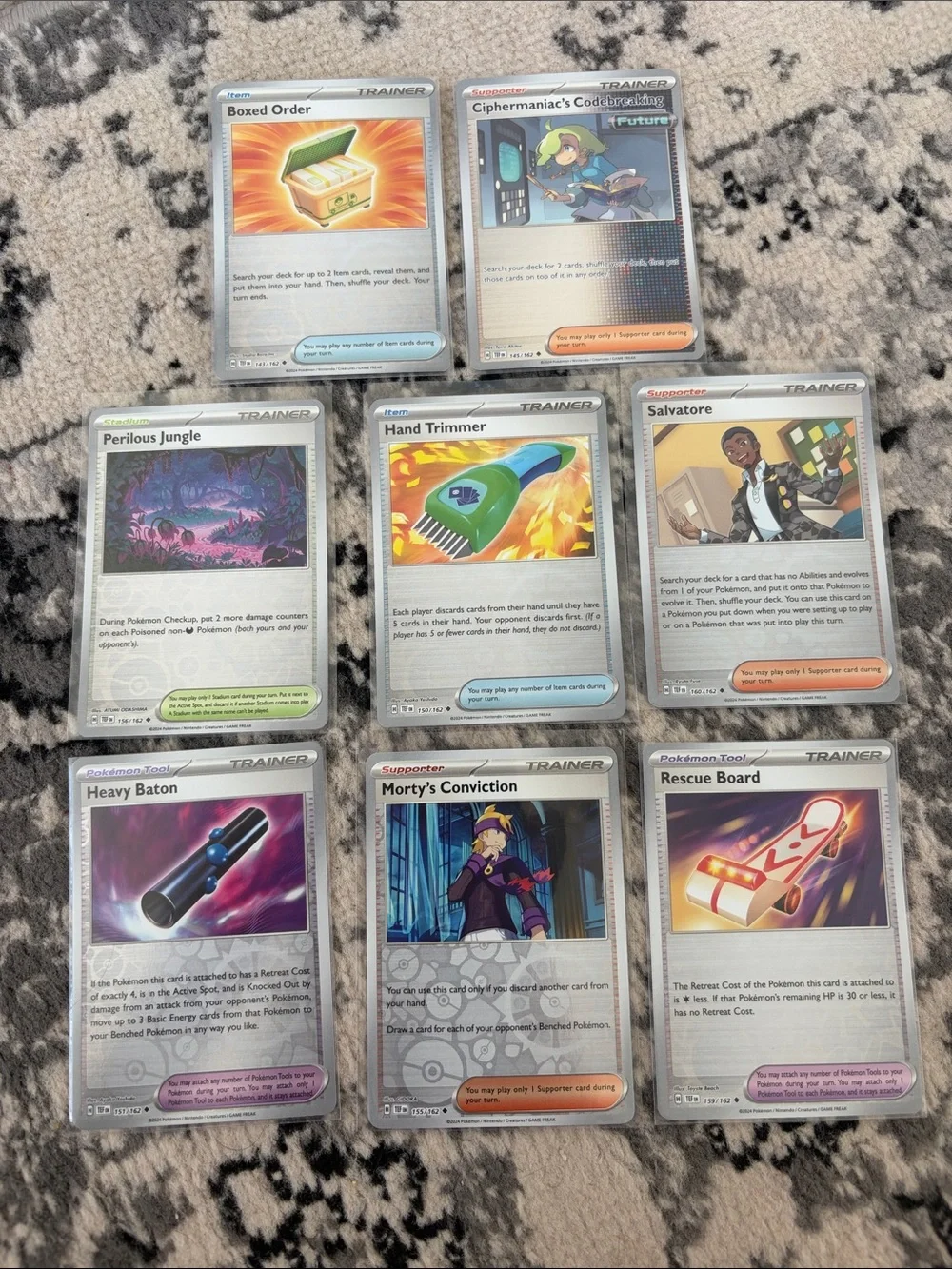 Pokémon Temporal Forces Reverse Holo Trainer Lot 8 Cards | ✨5/$25✨
